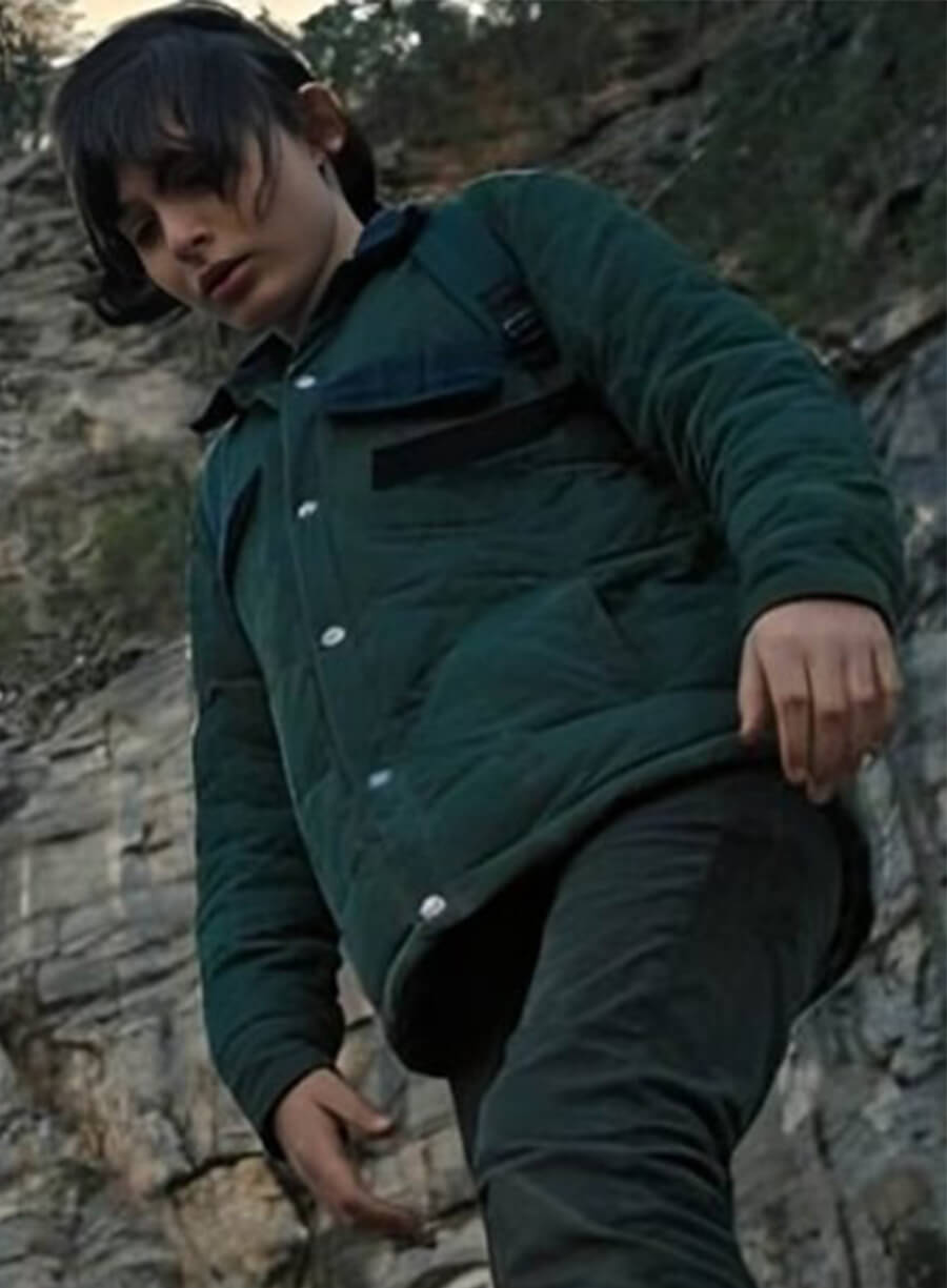 Mike Wheeler Stranger Things Season 1 Green Jacket