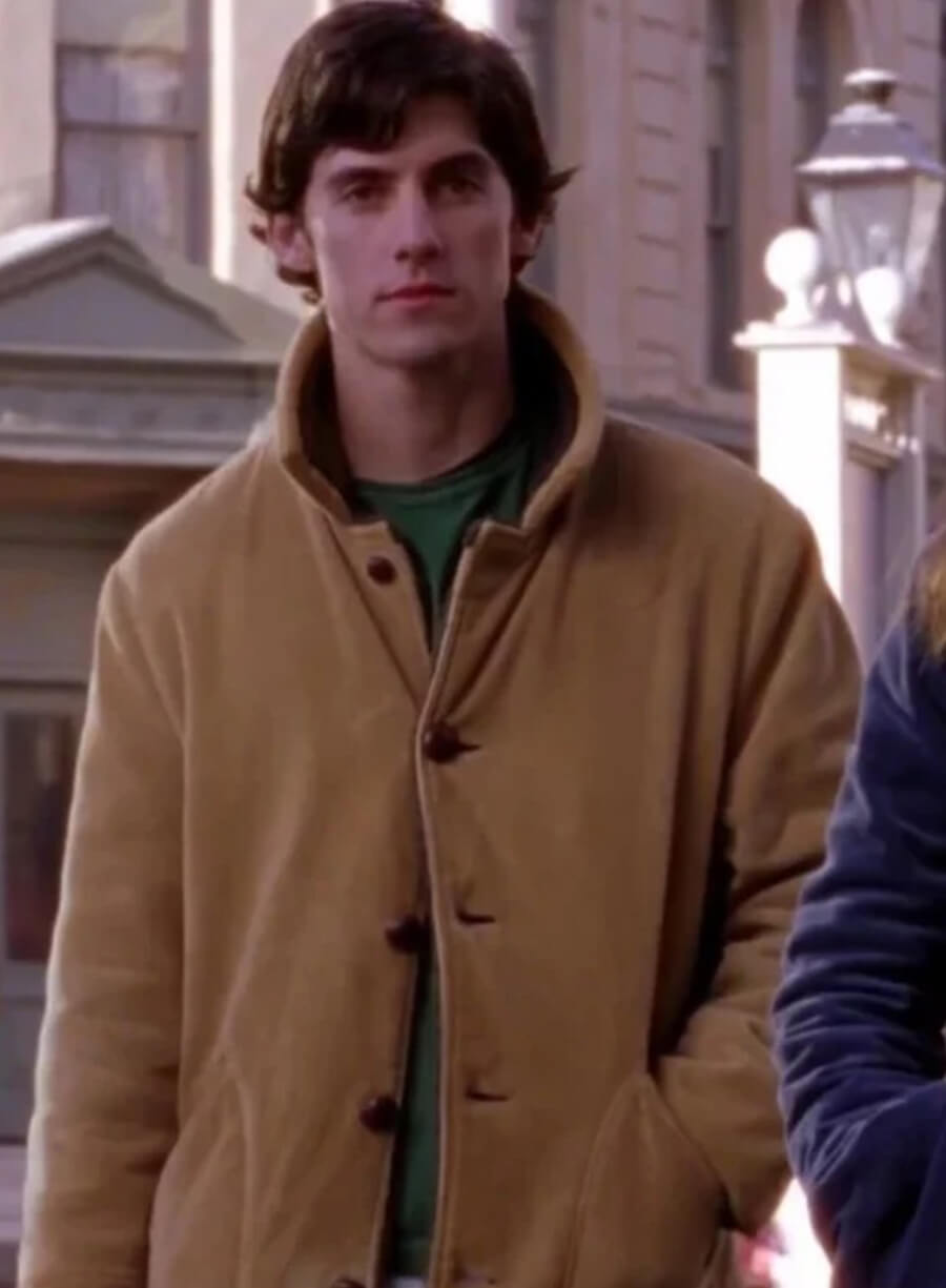 Milo Ventimiglia Gilmore Girls Jess Mariano Brown Jacket