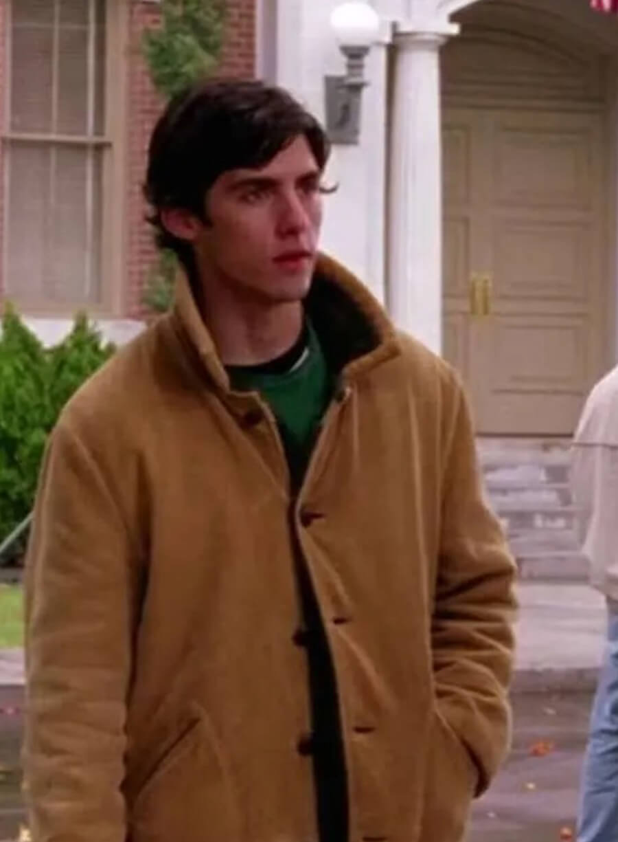 Milo Ventimiglia Gilmore Girls Jess Mariano Brown Jacket