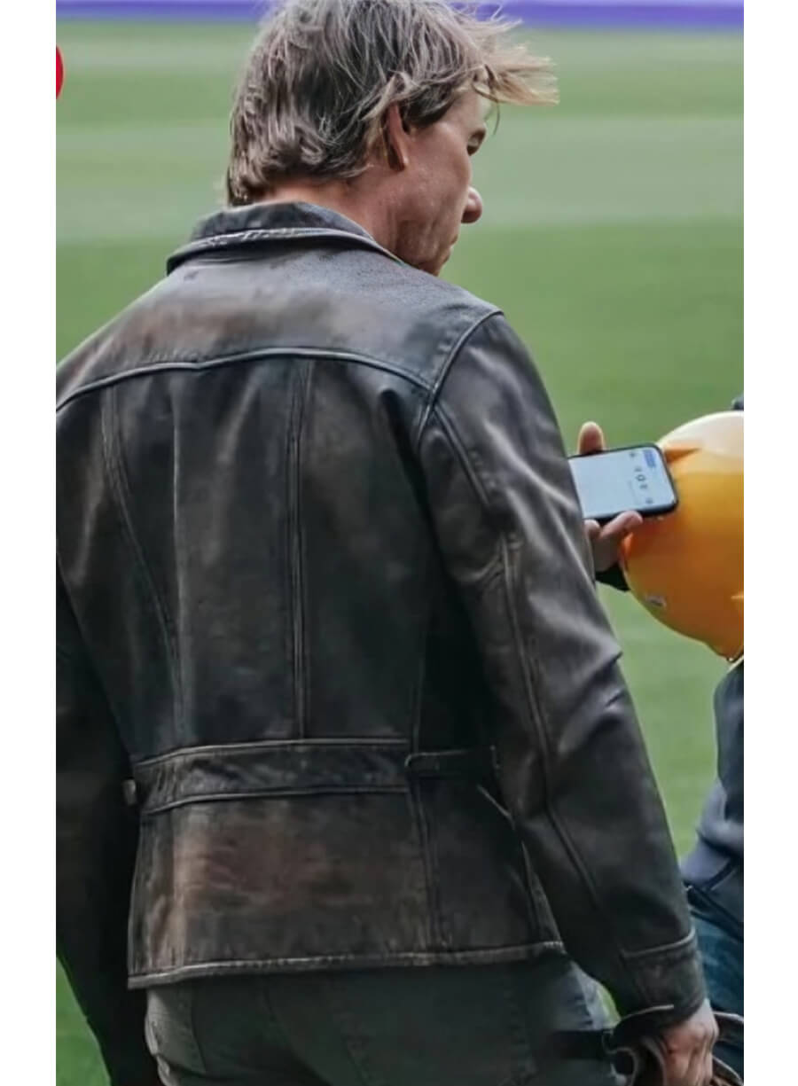 Mission: Impossible The Final Reckoning Tom Cruise Ethan Brown Leather