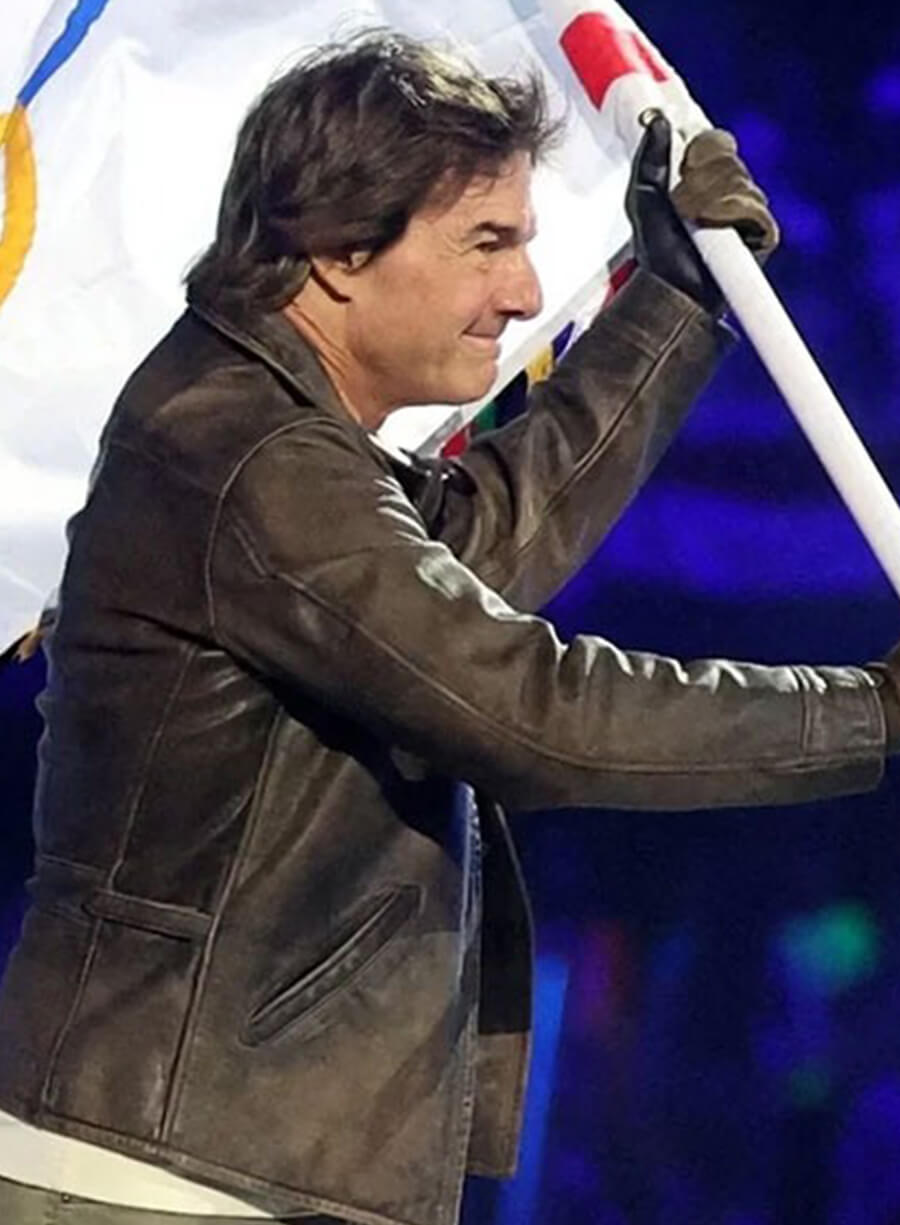 Mission: Impossible The Final Reckoning Tom Cruise Ethan Brown Leather
