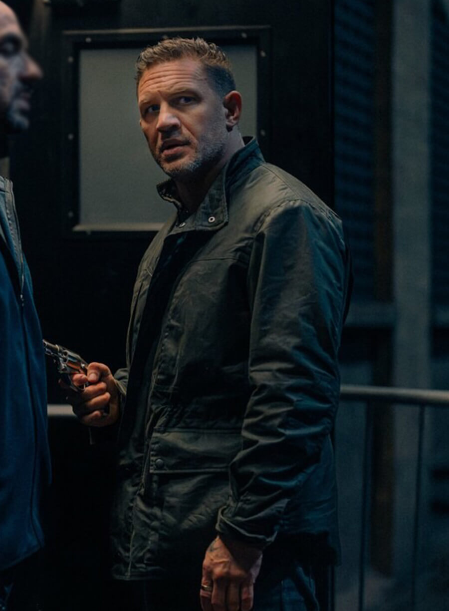 MobLand 2025 Tom Hardy Harry Black Jacket