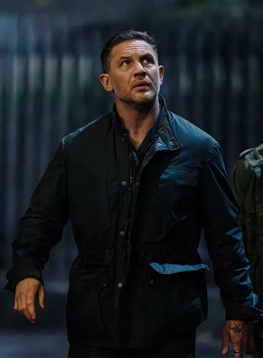 MobLand 2025 Tom Hardy Harry Black Jacket