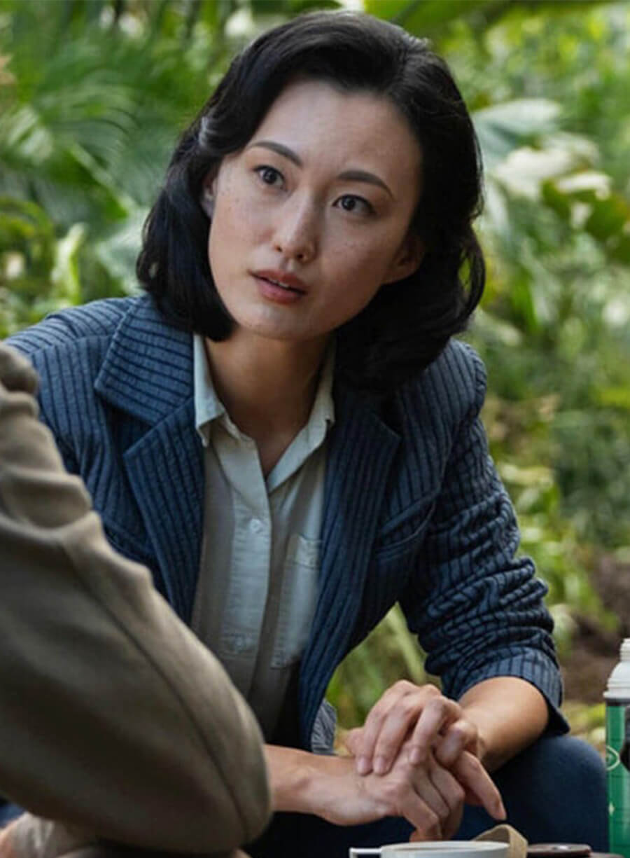 Monarch Legacy Of Monsters Keiko Miura Blue Blazer Coat