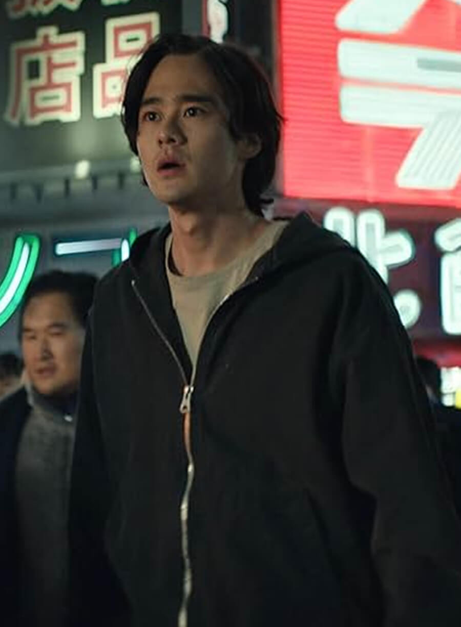 Monarch Legacy of Monsters Kentaro Randa Black Zip-up Hoodie