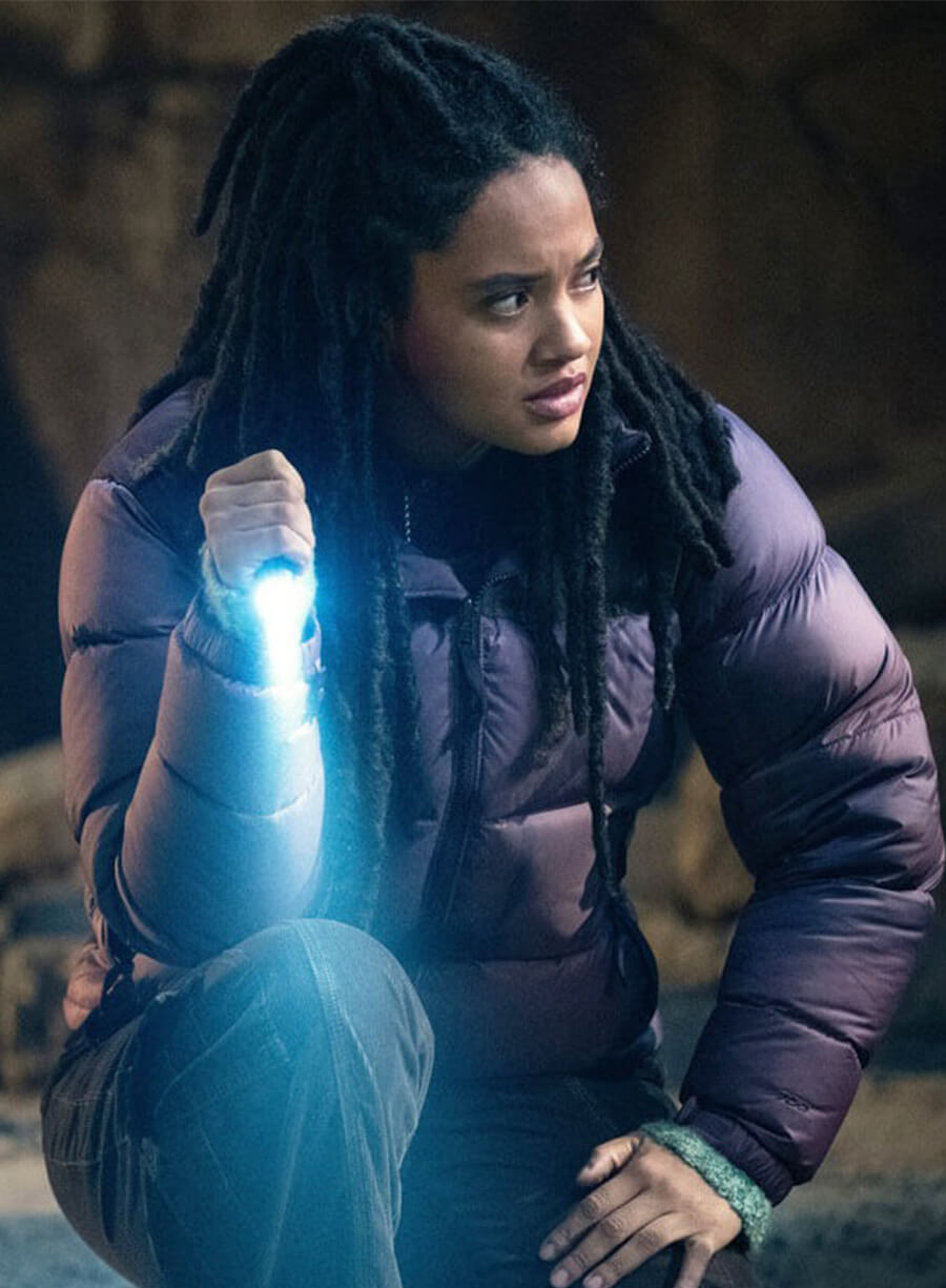 Monarch Legacy of Monsters May Purple Puffer Jacket