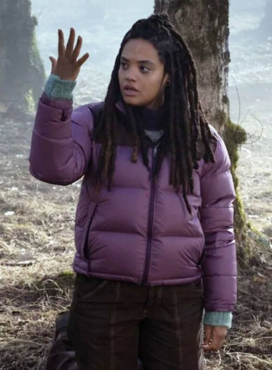 Monarch Legacy of Monsters May Purple Puffer Jacket