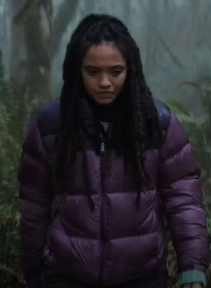 Monarch Legacy of Monsters May Purple Puffer Jacket