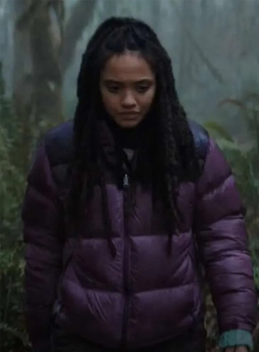 Monarch Legacy of Monsters May Purple Puffer Jacket