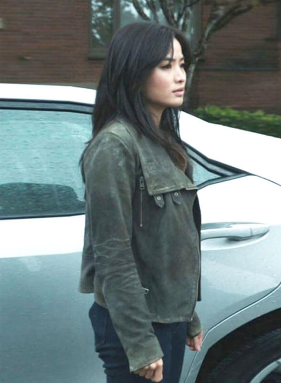 Monarch Legacy Of Monsters S01 Cate Randa Suede Jacket