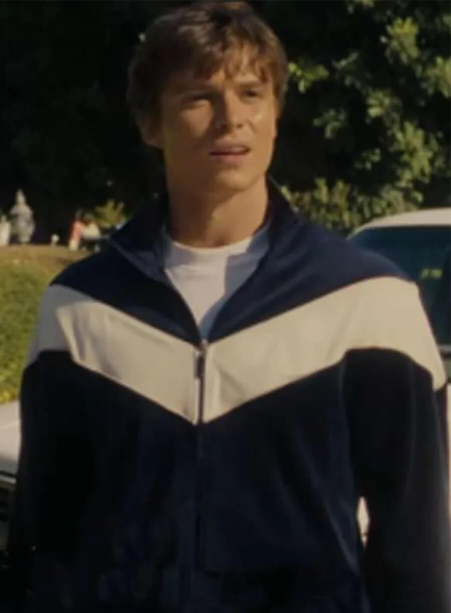 Monsters Lyle Menendez Blue Track Jacket