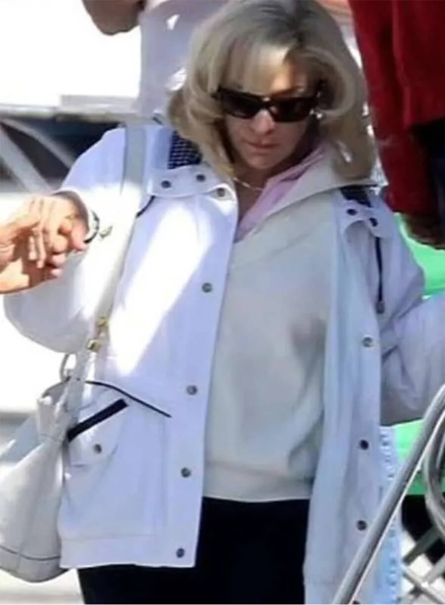 Monsters S02 Kitty Menendez White Jacket