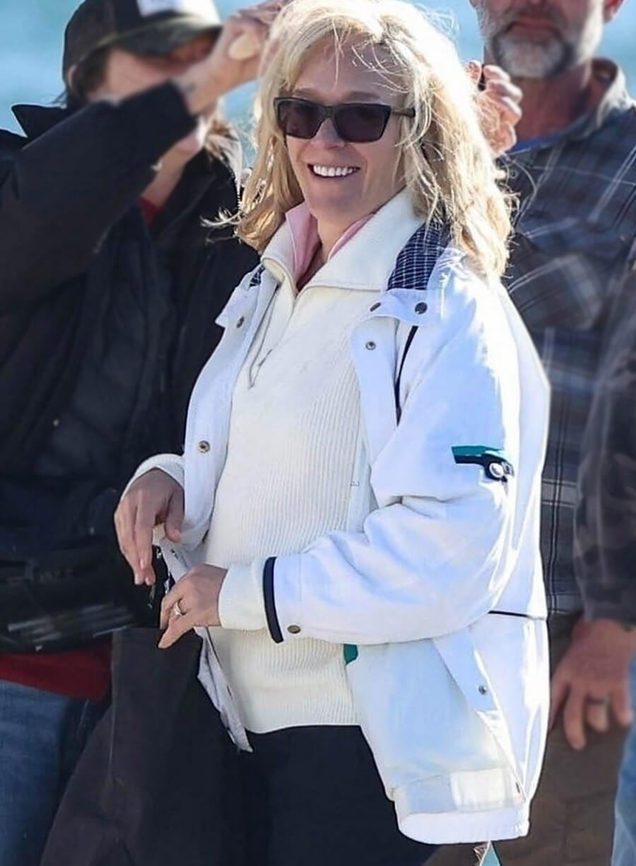 Monsters S02 Kitty Menendez White Jacket