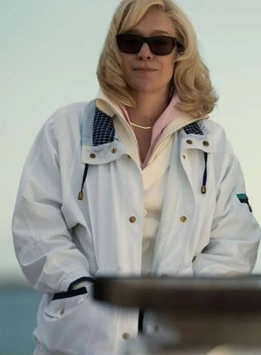 Monsters S02 Kitty Menendez White Jacket