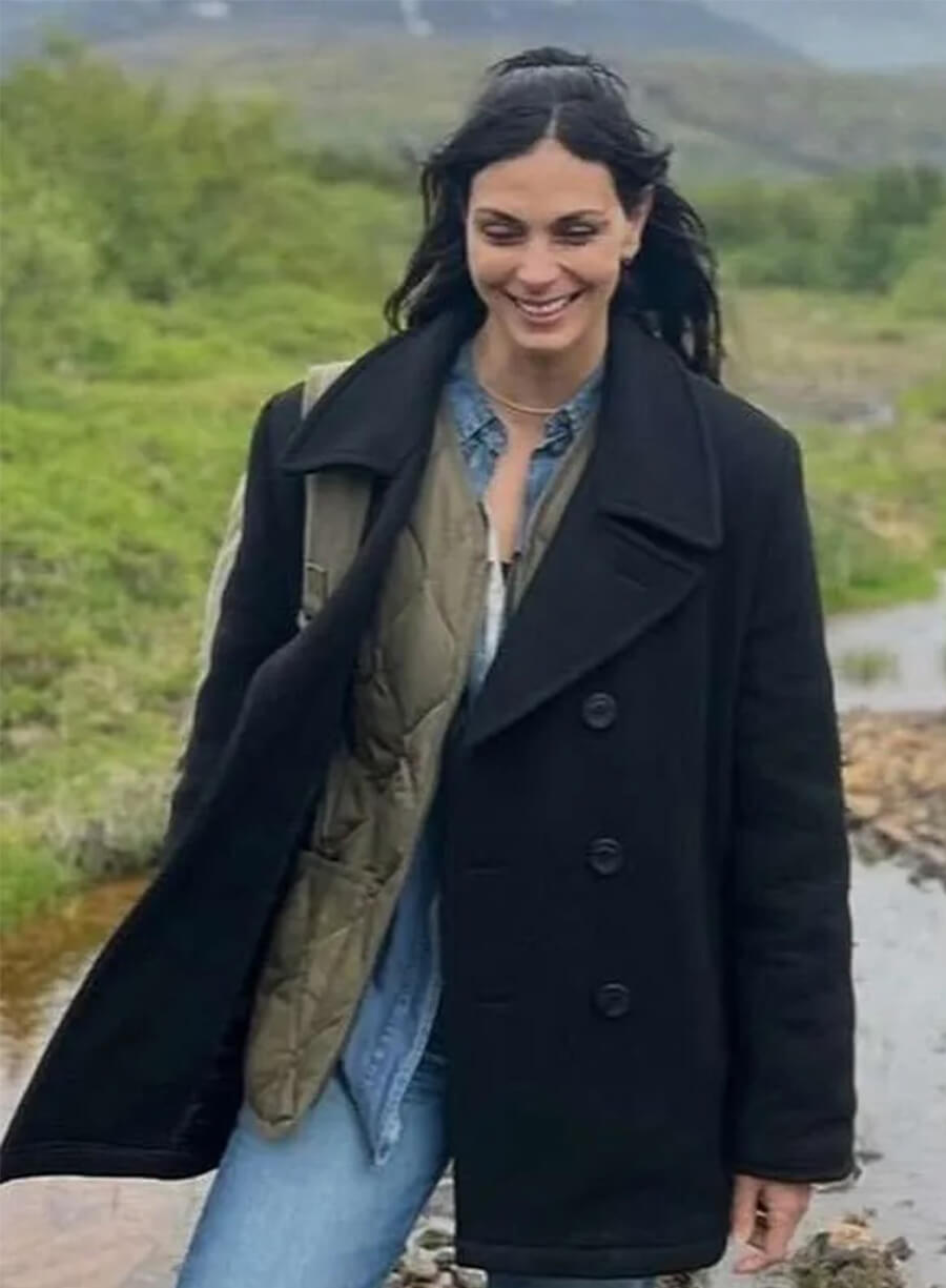 Morena Baccarin Greenland 2 Migration Black Coat