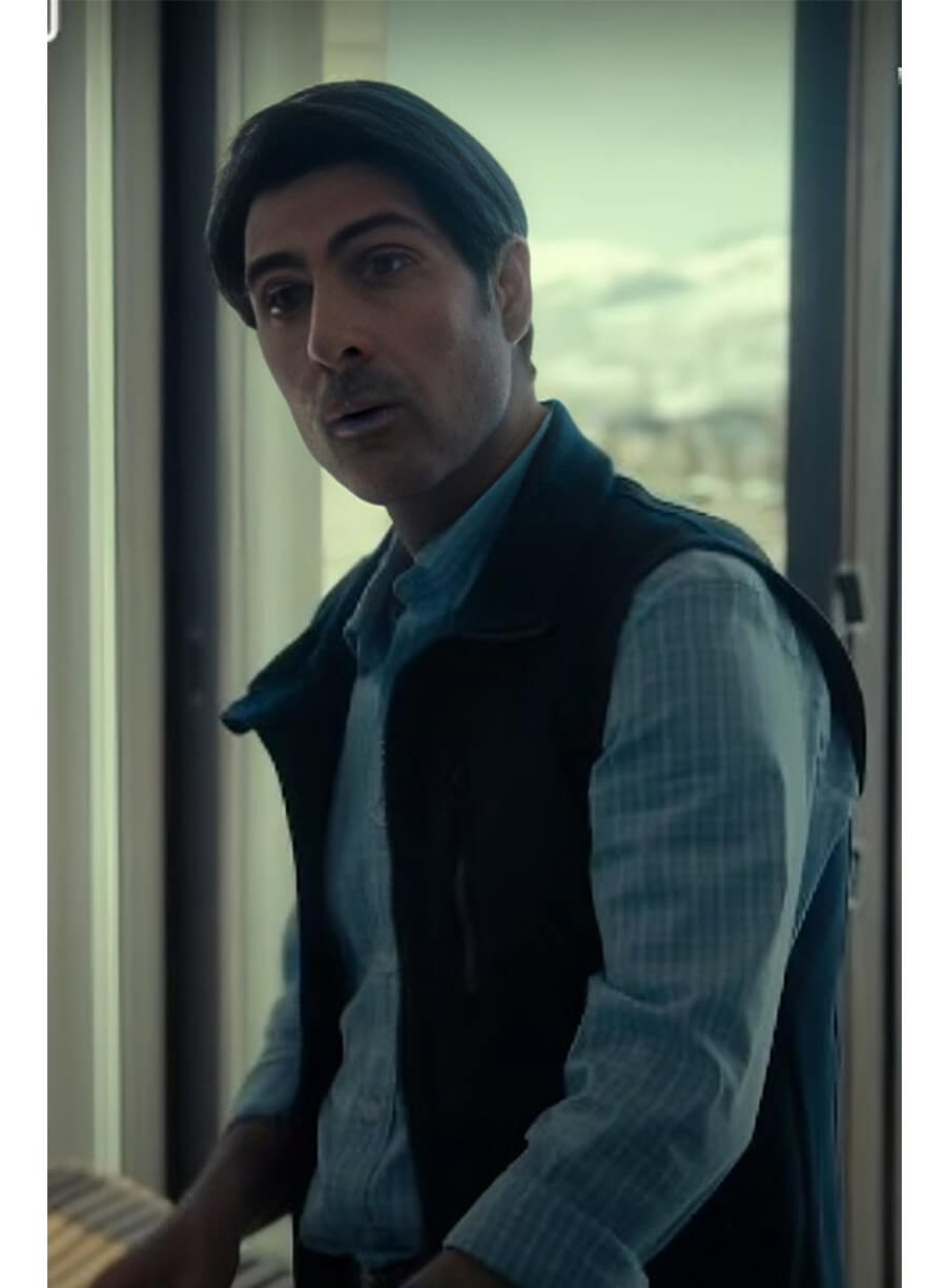 Mountainhead 2025 Jason Schwartzman Souper Vest 