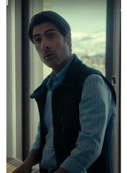 Mountainhead 2025 Jason Schwartzman Souper Vest 