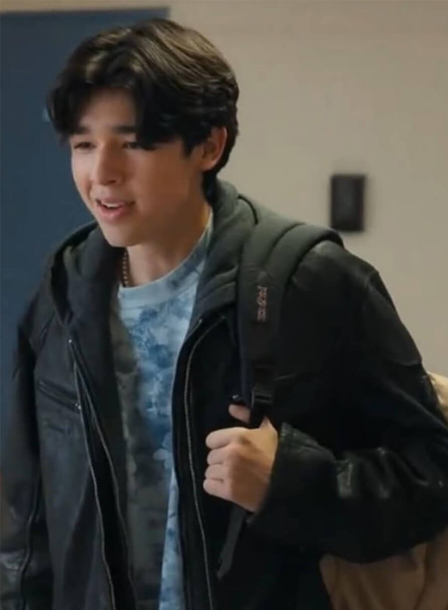 My Life with the Walter Boys Isaac Garcia Black Leather Jacket