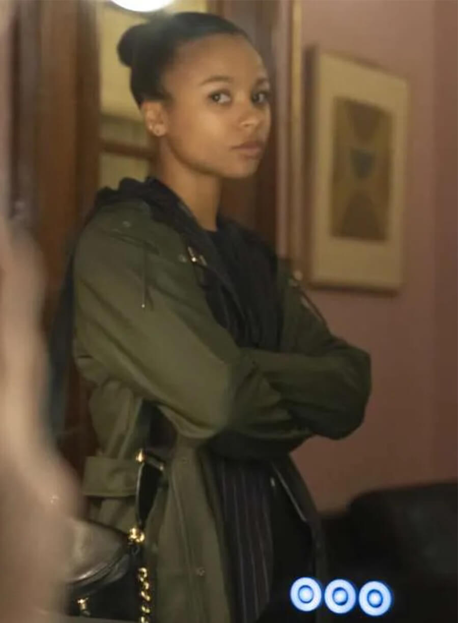 Myha'la Industry S01 Harper Stern Green Coat