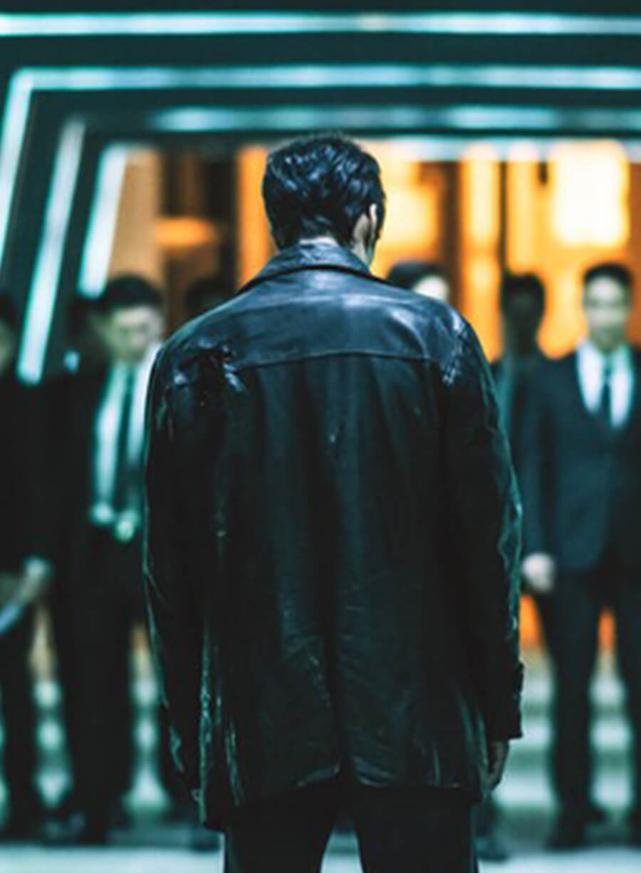 Nam Ki-jun Mercy for None S01 Leather Coat