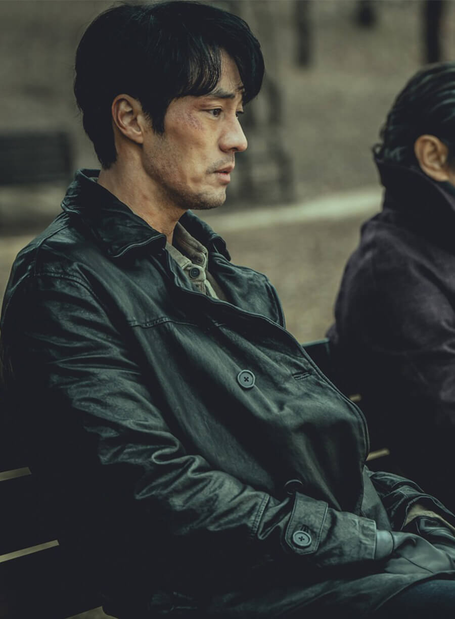 Nam Ki-jun Mercy for None S01 Leather Coat
