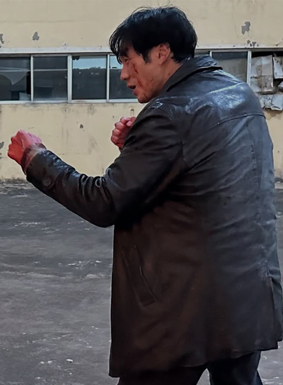 Nam Ki-jun Mercy for None S01 Leather Coat