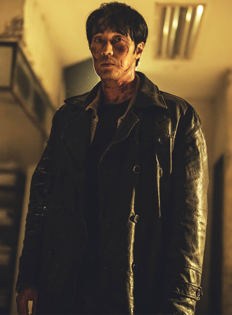 Nam Ki-jun Mercy for None S01 Leather Coat