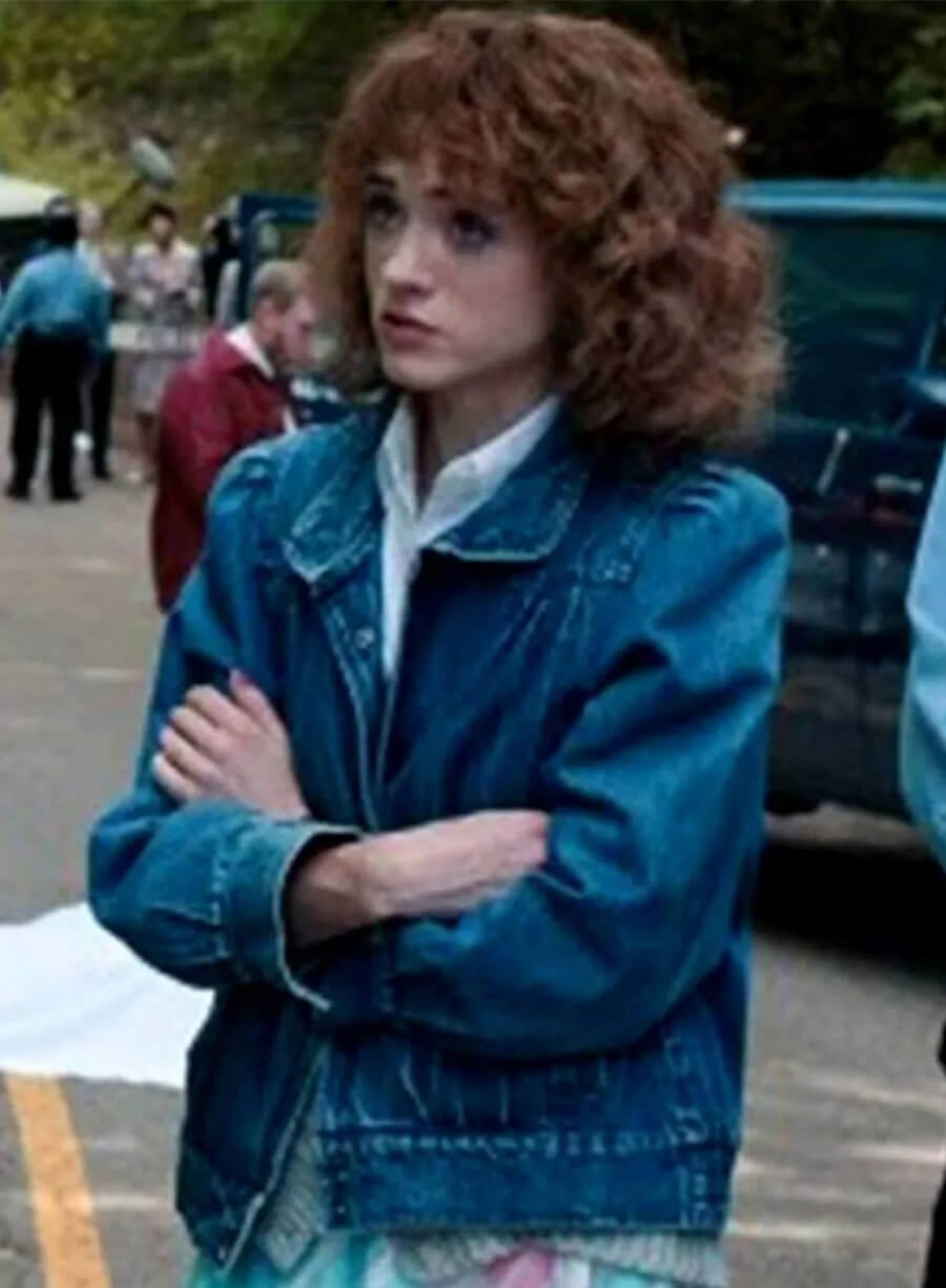 Nancy Wheeler Stranger Things S04 Blue Denim Jacket