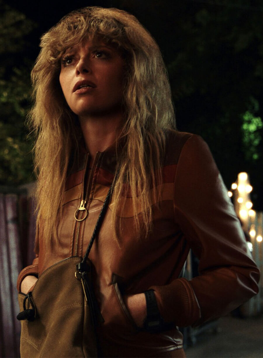 Natasha Lyonne Poker Face Charlie Cale Leather Jacket