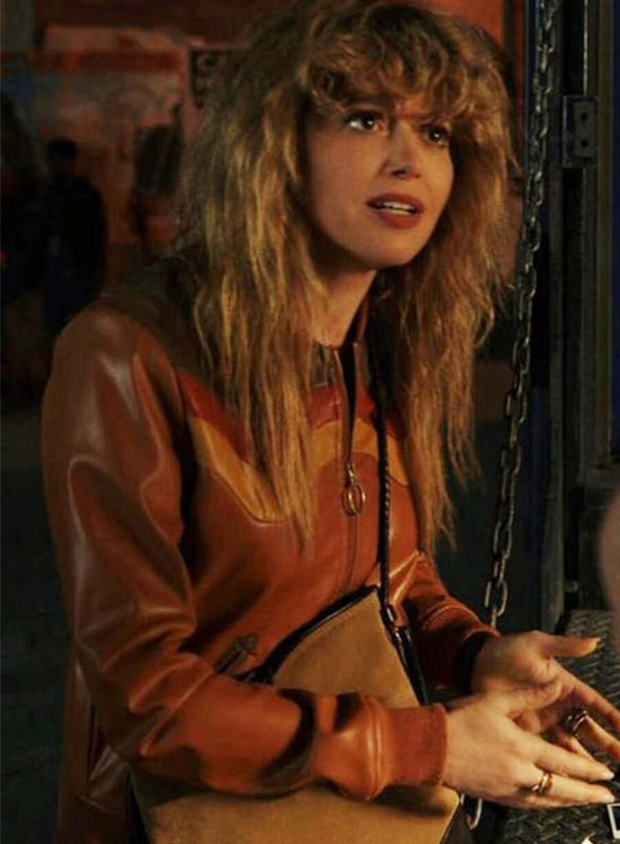 Natasha Lyonne Poker Face Charlie Cale Leather Jacket