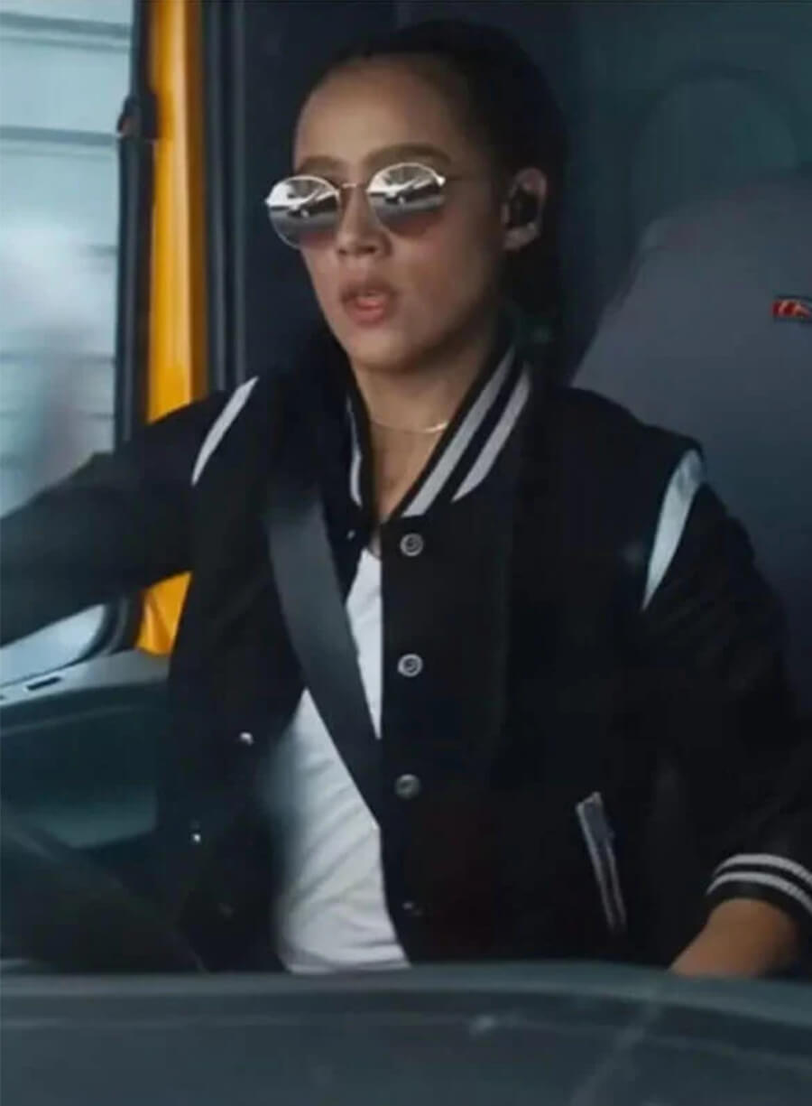 Nathaniel Emanuel Fast & Furious 9 Ramsey Varsity Jacket
