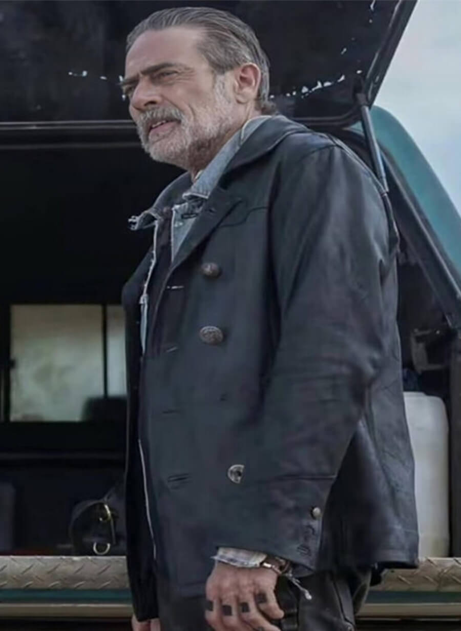  Negan Smith The Walking Dead Black Leather Jacket