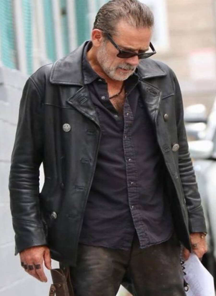  Negan Smith The Walking Dead Black Leather Jacket