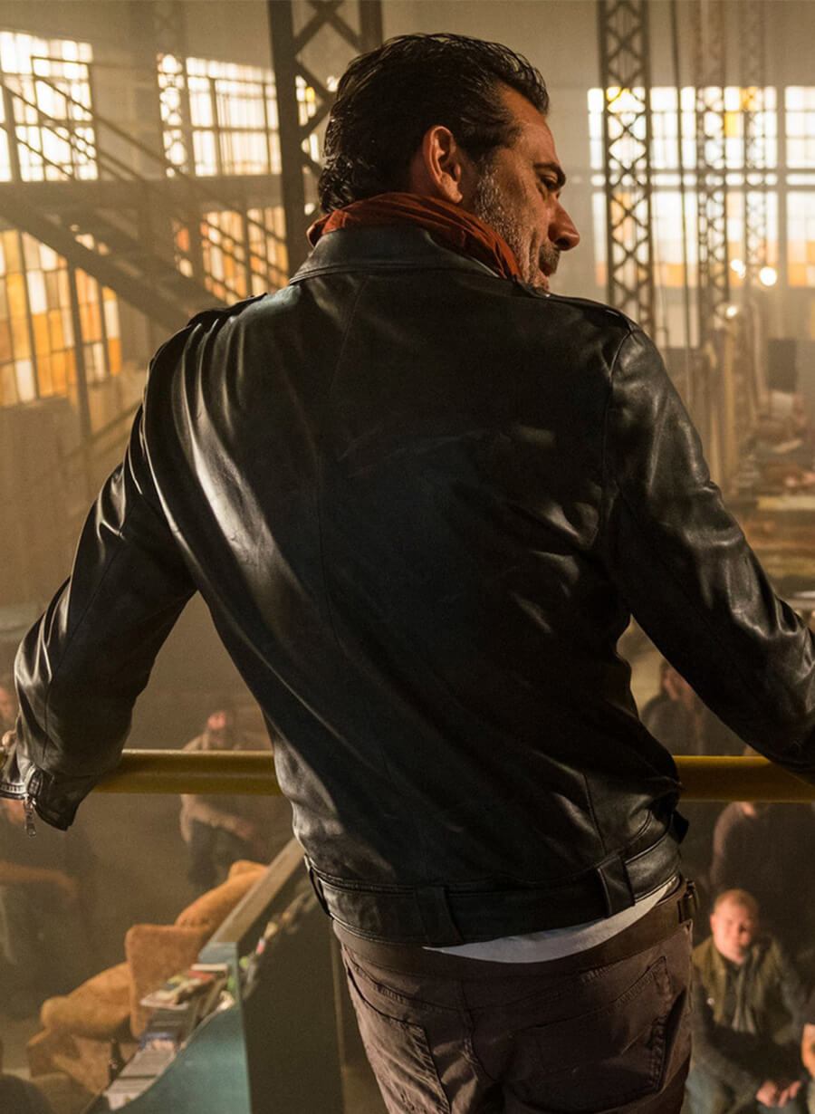 Negan The Walking Dead S06 Biker Leather Jacket