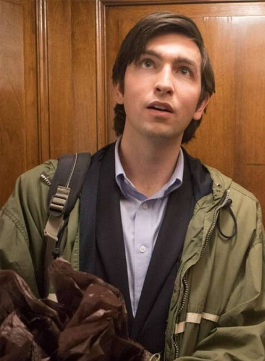 Nicholas Braun Succession Greg Hirsch Green Hooded Jacket