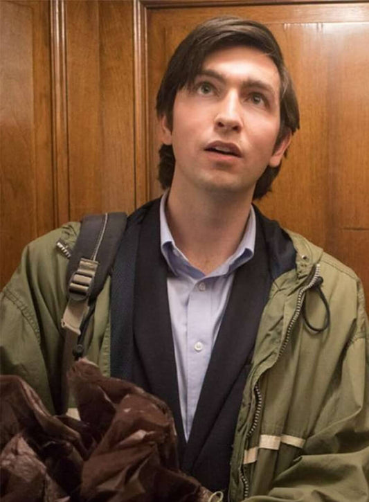 Nicholas Braun Succession Greg Hirsch Green Hooded Jacket
