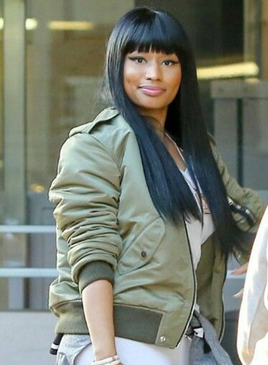Nicki Minaj Green Jacket