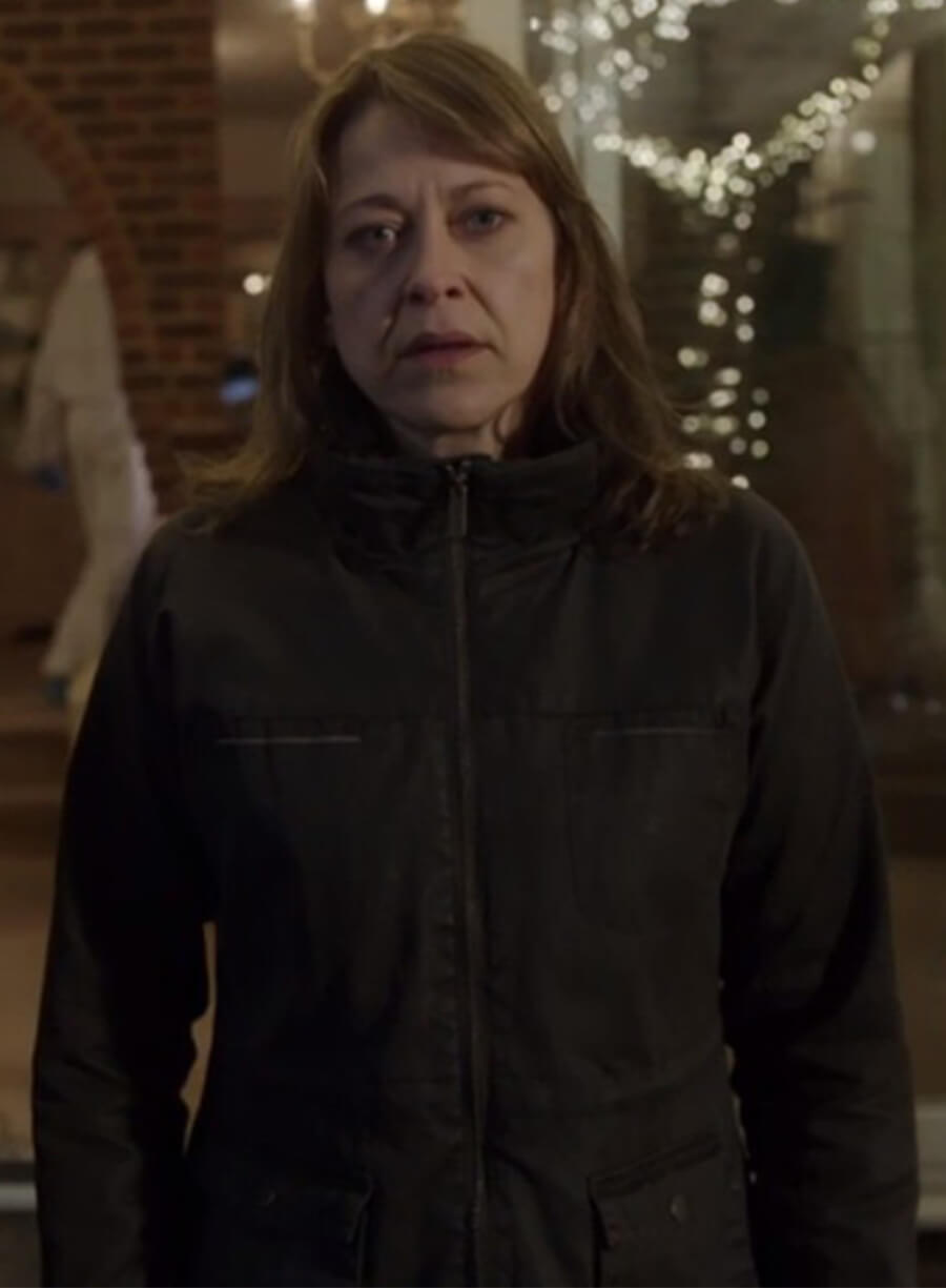 Nicola Walker Unforgotten DCI Cassie Stuart Brown Jacket 