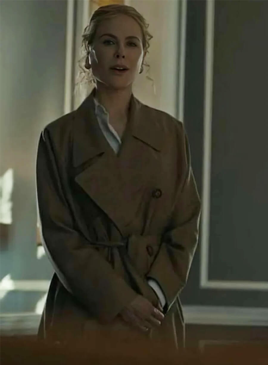 Nicole Kidman Special Ops Lioness Kaitlyn Meade Brown Coat
