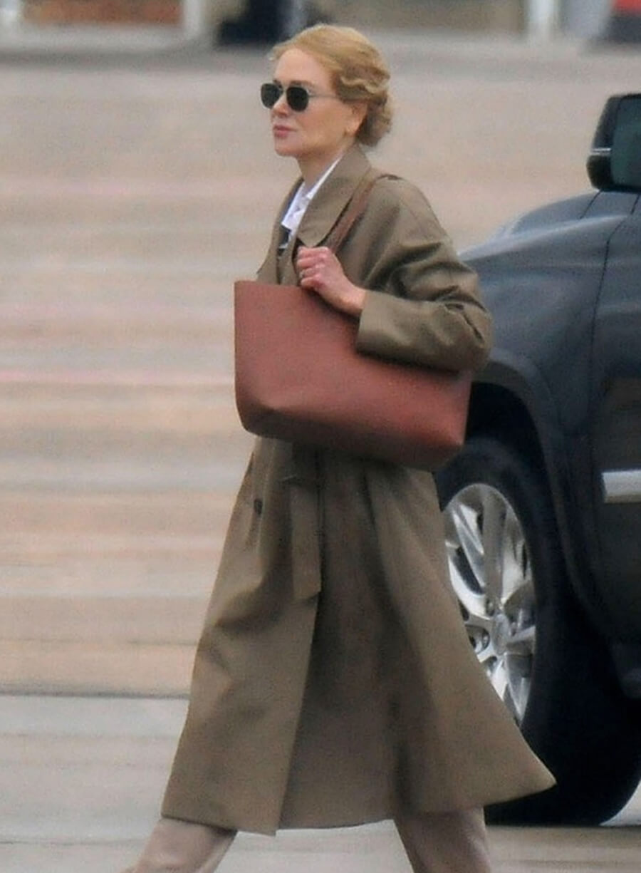 Nicole Kidman Special Ops Lioness Kaitlyn Meade Brown Coat