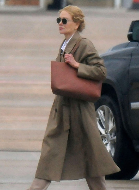 Nicole Kidman Special Ops Lioness Kaitlyn Meade Brown Coat