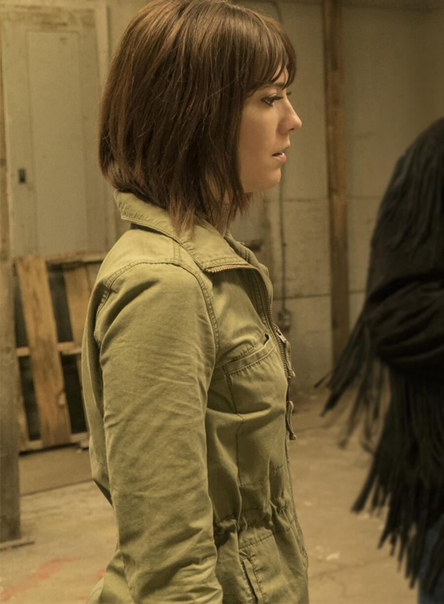 Nikki Swango Fargo 2014 Green Jacket