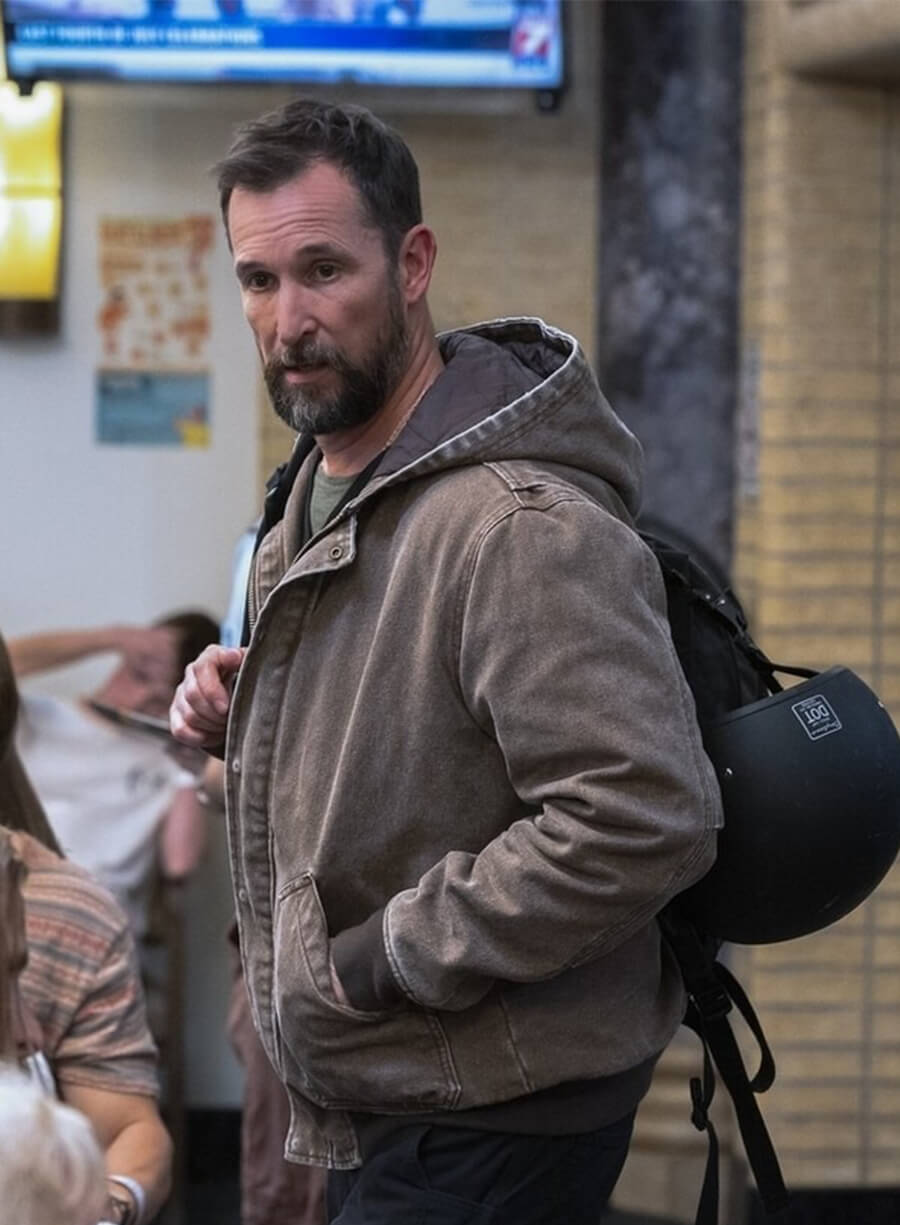 Noah Wyle The Pitt S02 Dr. Michael Robinavitch Hooded Jacket