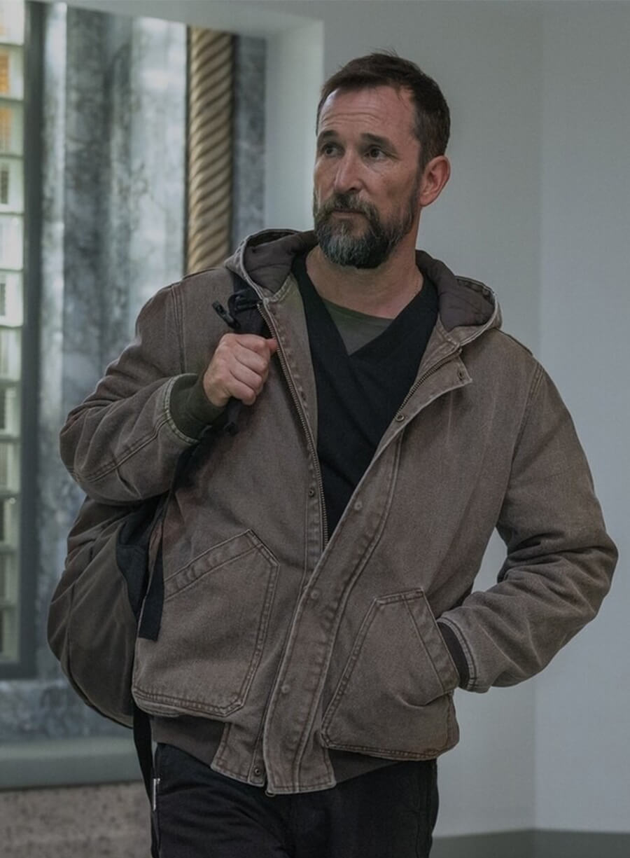 Noah Wyle The Pitt S02 Dr. Michael Robinavitch Hooded Jacket