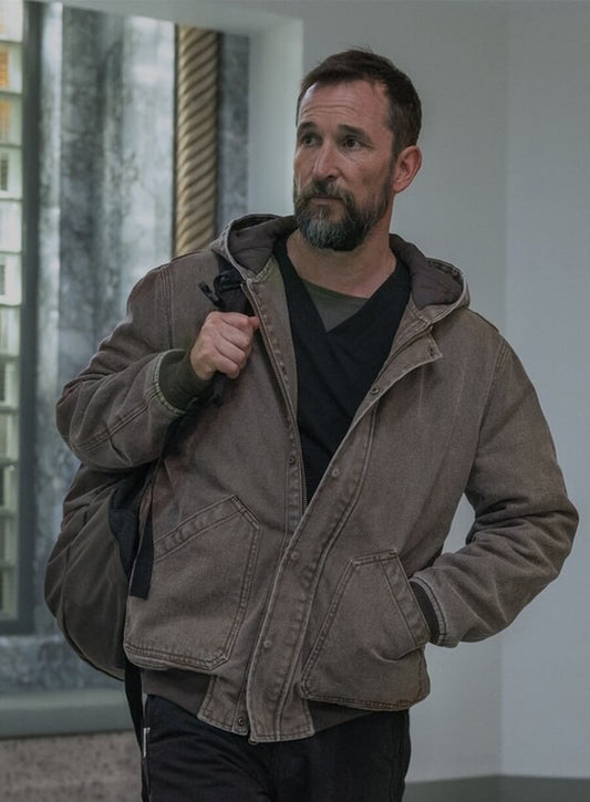 Noah Wyle The Pitt S02 Dr. Michael Robinavitch Hooded Jacket
