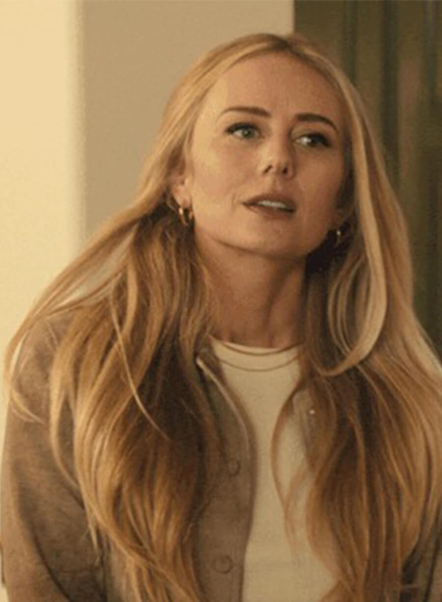 Nobody Wants This Justine Lupe Morgan Brown Suede Jacket