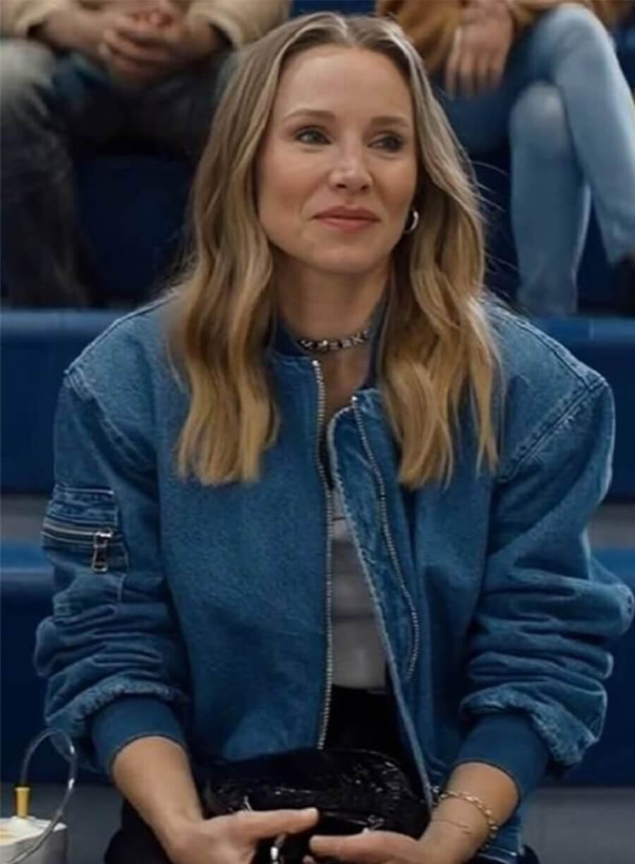 Nobody Wants This Kristen Bell Blue Denim Jacket