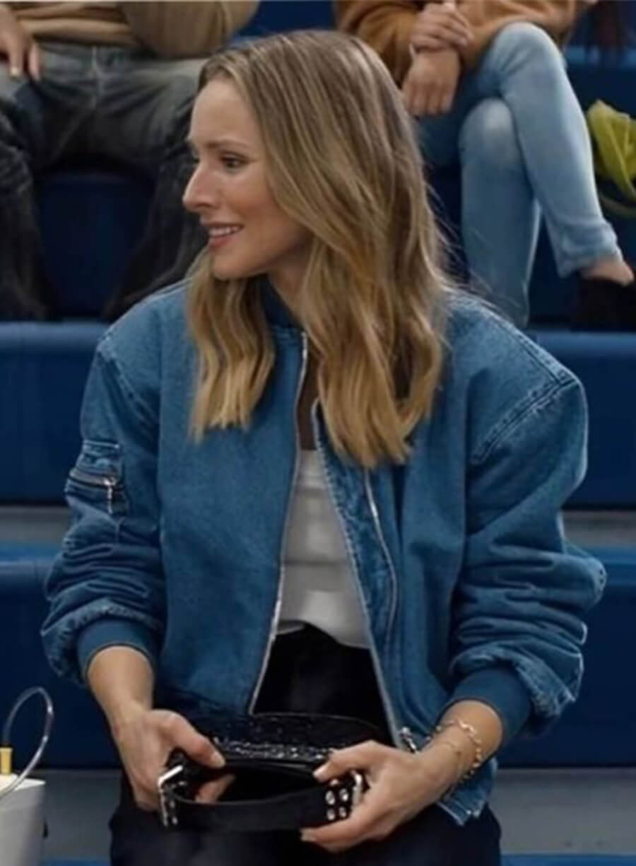 Nobody Wants This Kristen Bell Blue Denim Jacket