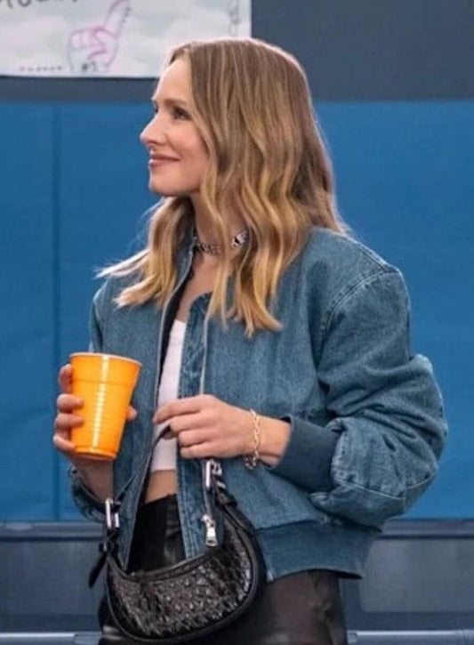Nobody Wants This Kristen Bell Blue Denim Jacket