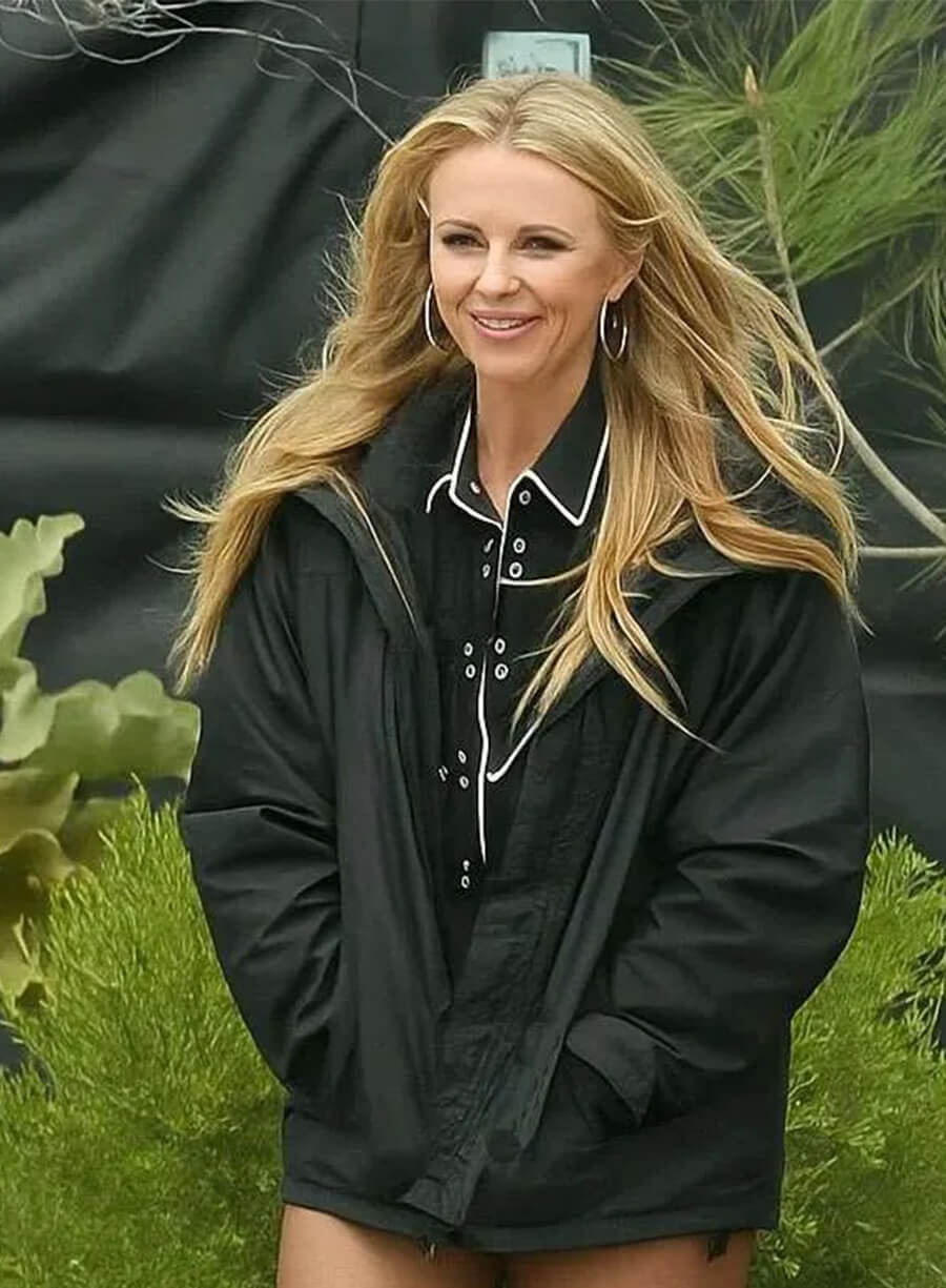 Nobody Wants This S02 Justine Lupe Morgan Black Hooded Jacket